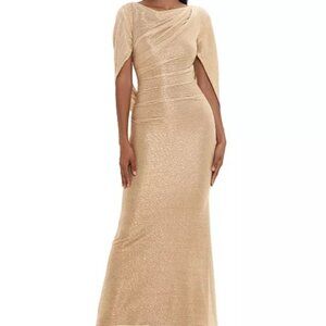 Gown in color ROSE GOLD.